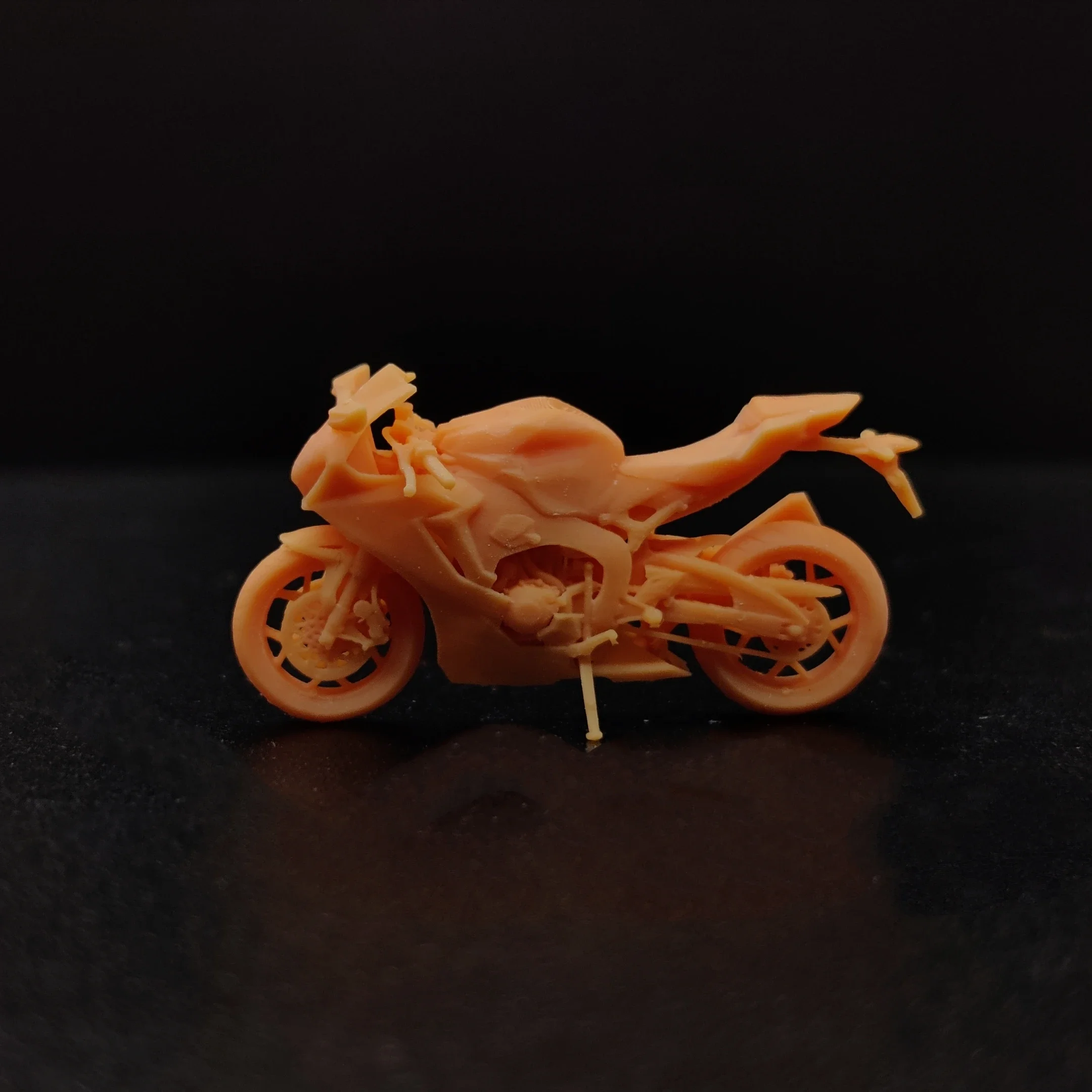 Модель мотоцикла из смолы в масштабе 1/64 1/43 CBR1000RR Fireblade нецветная миниатюрная
