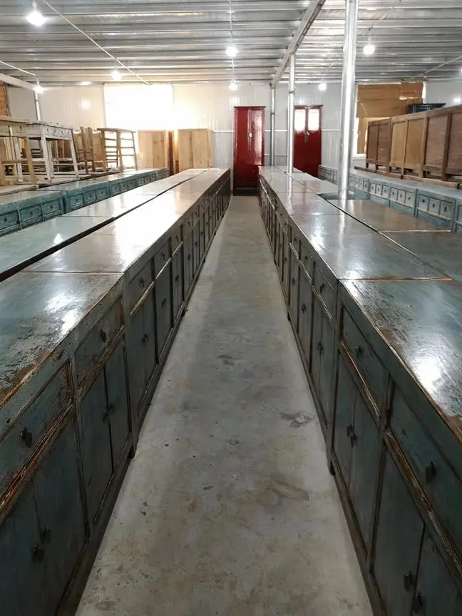 Китайская античная репродукция мебель для гостиной винтажный классический шкаф