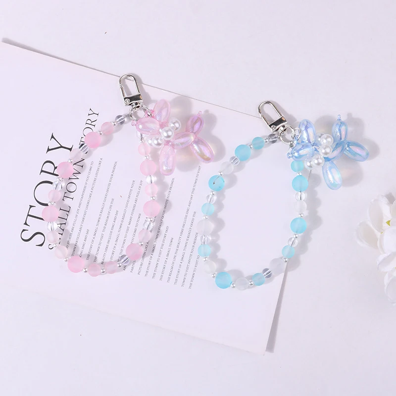 Милые милые яркие разноцветные пузырьки для женщин и девушек брелоки с бисером