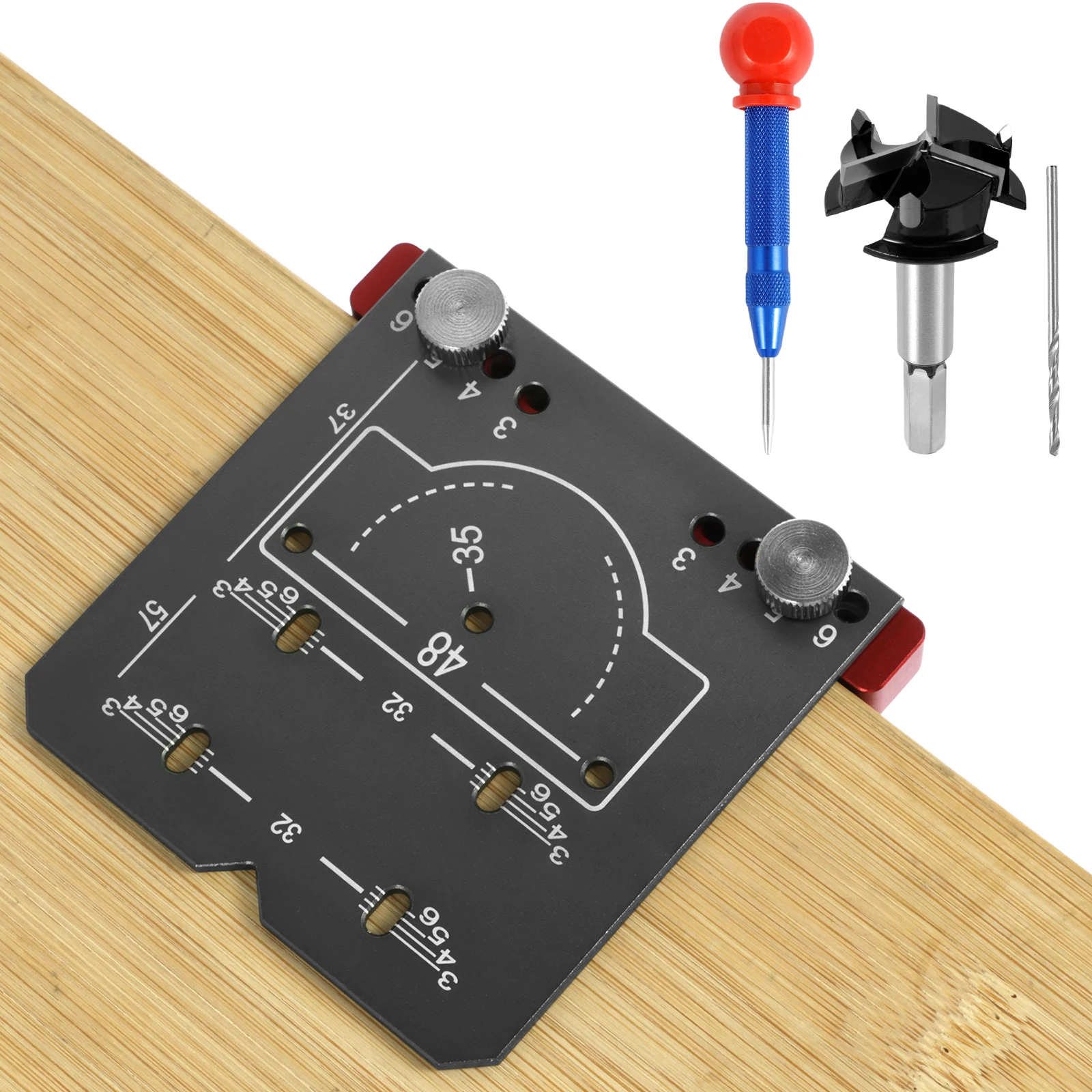 

Инструмент для установки петель из алюминиевого сплава, 35 мм