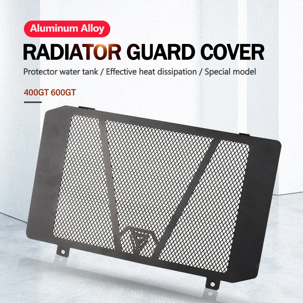 

For CF Moto 400GT 600GT CFMOTO 400 600 GT Motorcycle Radiator Guard Grille Water tank Protector Cover Oil Cooler Guard Cover