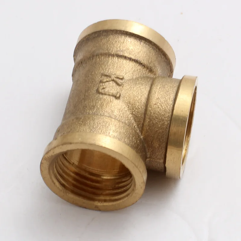 1 шт. Сантехнический латунный фитинг для труб с внутренней резьбой 1/2 дюйма BSP