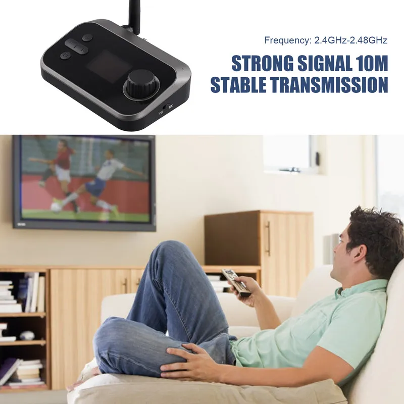 5 3 Bluetooth-адаптер 3в1 Bluetooth-передатчик-приемник для потоковой передачи музыки