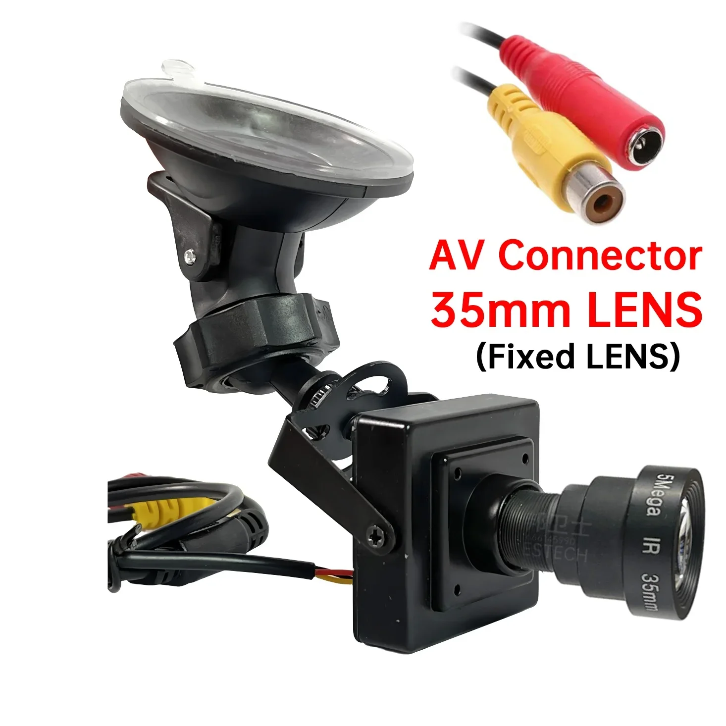 

Clestech мини камера заднего вида аналоговая 1200TVL HD 2,8-12 мм