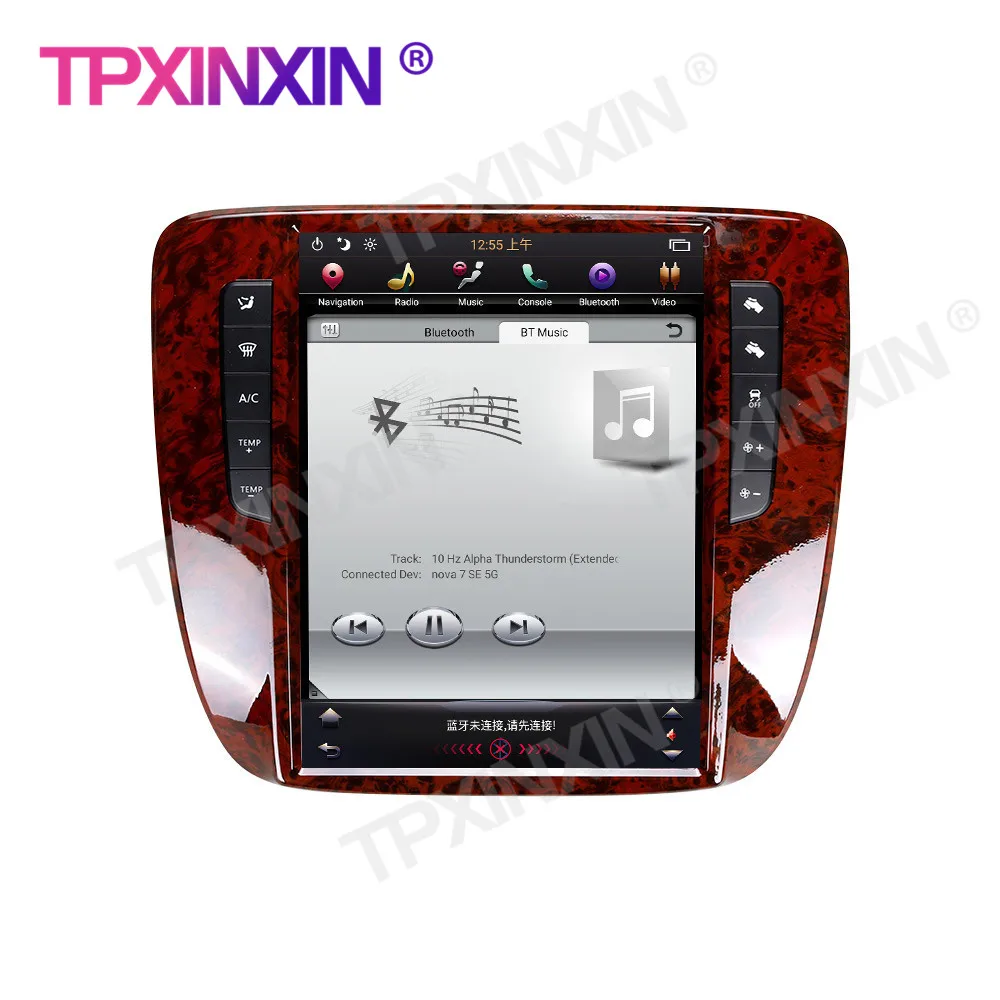 128G Android 11 Экран радио для Chevrolet Tahoe Silverado GMC YUkon 2007-2013 Автомобильный мультимедийный