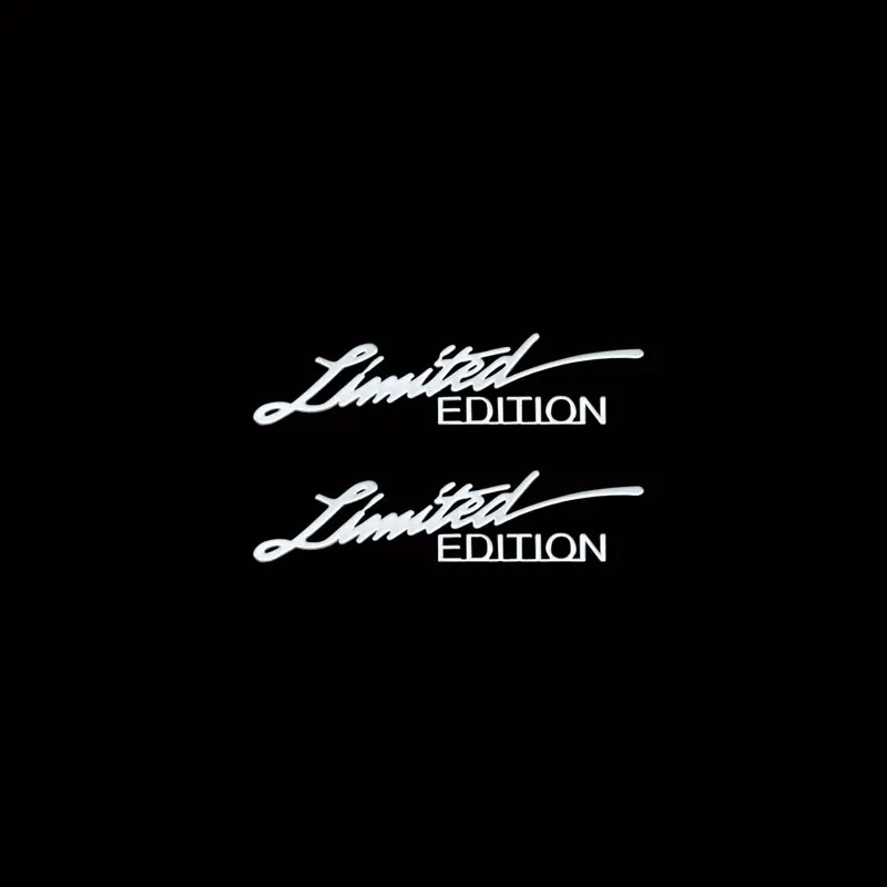 

Украшение для автомобиля, Эмблема для стеклоочистителя ограниченной серии, наклейка, металлическая наклейка для Honda, Audi, Toyota, Chevrolet, Nissan, Kia