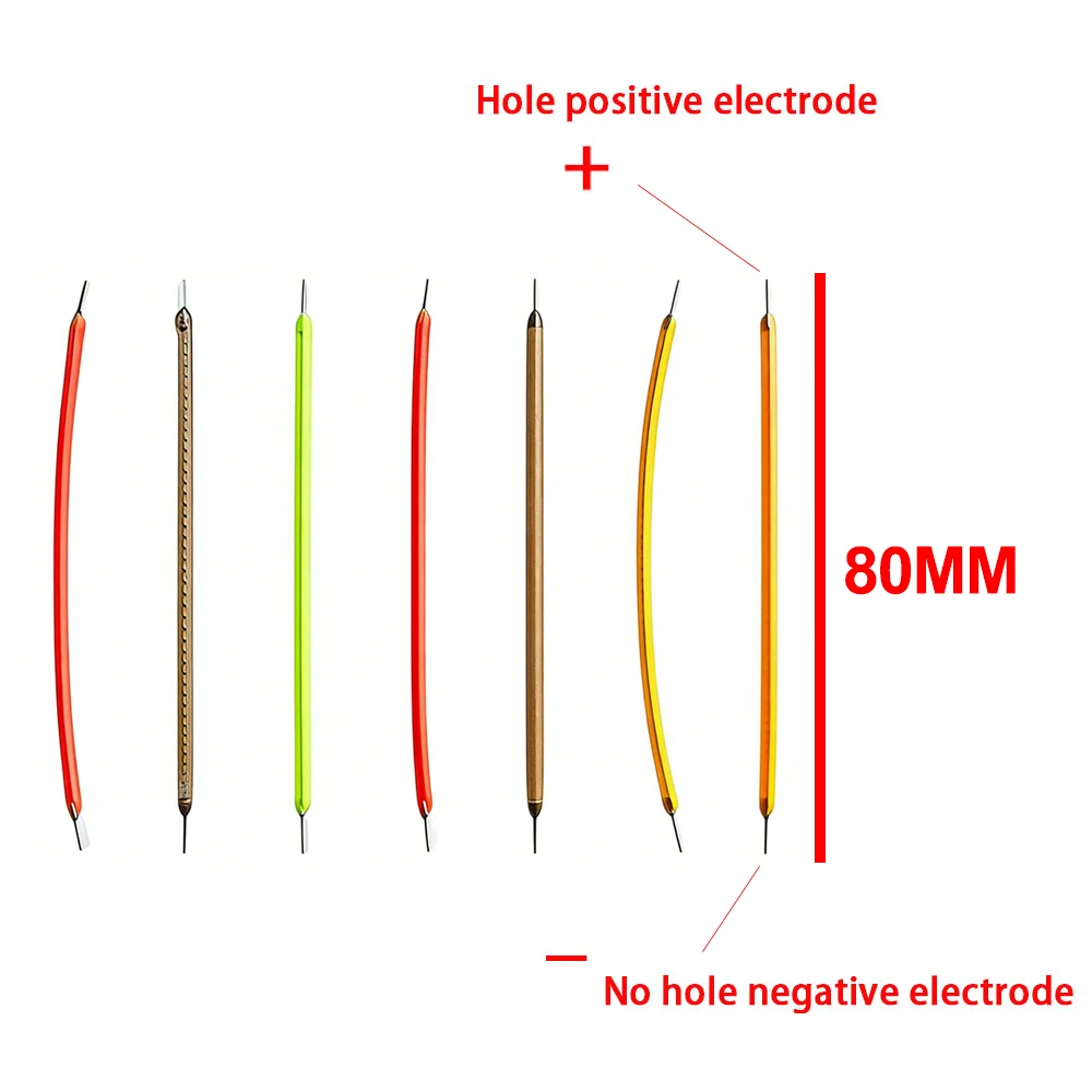 Фото Гибкая светодиодная нить (LED Soft Filament) для ламп Эдисона, 3В, 38/60/80/133/300 мм, для DIY-проектов, гибкая нить для рождественского декора, комплектующие для освещения №2