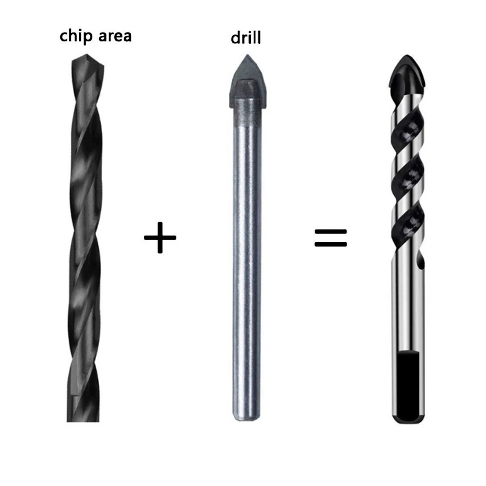 Новинка 1 набор многофункциональное спиральное сверло для создания отверстий с