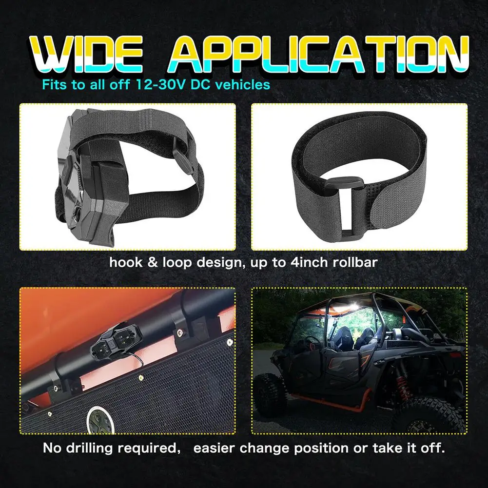 12 В светодиодный автомобильный купольный светильник с переключателем и защитной