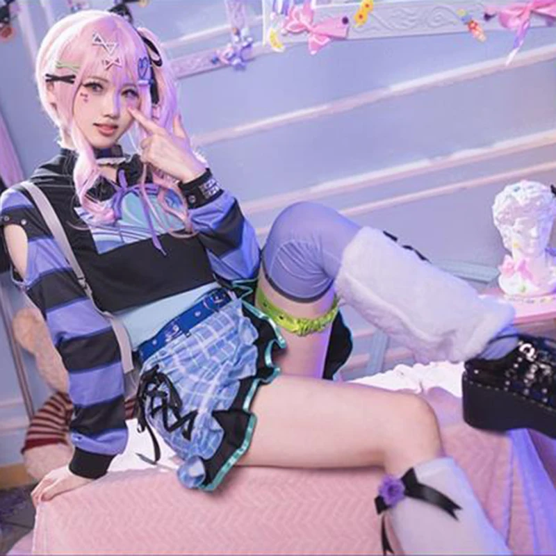 Костюм для косплея Mafuyu Mizuki Yoisaki Kanade Shinonome Ena