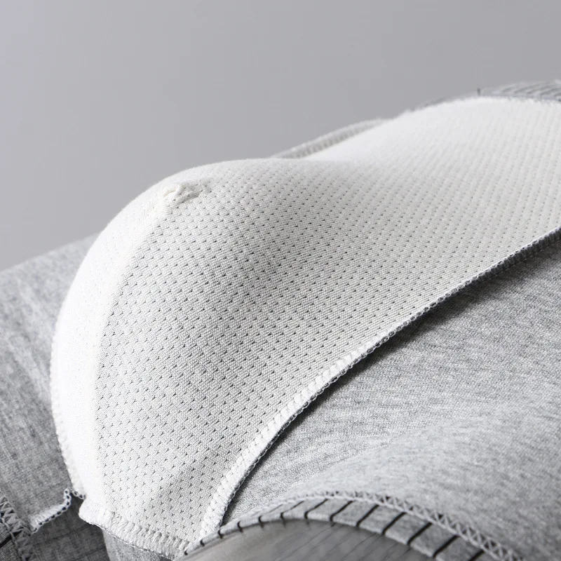 FK 4Pcs Men's Sexy Fashion Boxer Shorts Striped Cotton Underwear Underpants Knickers Patchwork Boxer 2023 New Arrival Panties