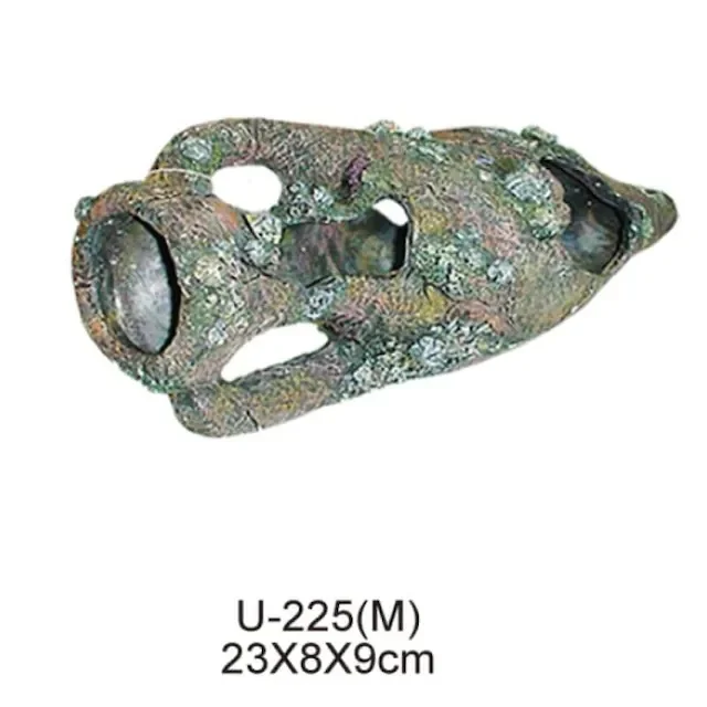 

King Aquarium Decor Sunken Thin Test 23x8x9cm 258406836