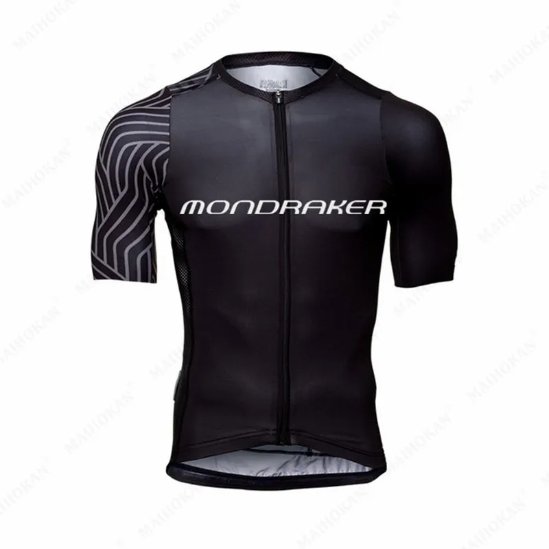 

MONDRAKER Custom High Quality Mens Cycling Jersey Short Sleeve Team Merino Cycling Wear Road Bike Clothing MTB Bicycle Shirt