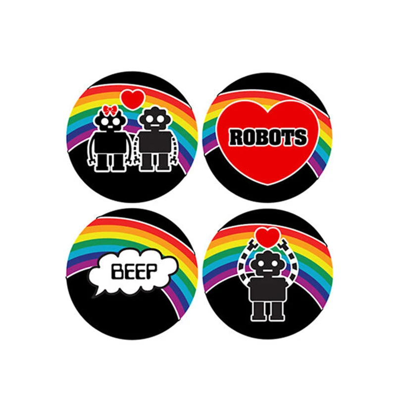 

1 шт., кнопка-робот