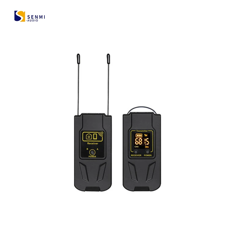 

Wireless Lavalier Microphone Portable Professional Interview Microphone For Camera/Studio/Teaching/Braodcasting