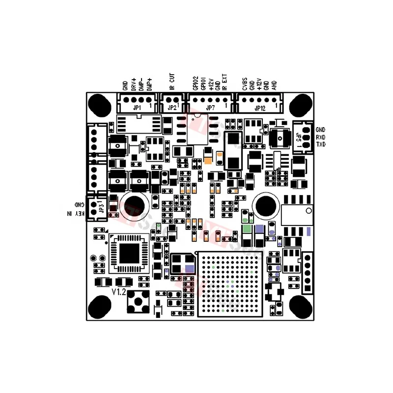EN778+IMX385 Модуль камеры 3G-SDI/CVBS Starlight ночного видения низкая освещенность задержка и