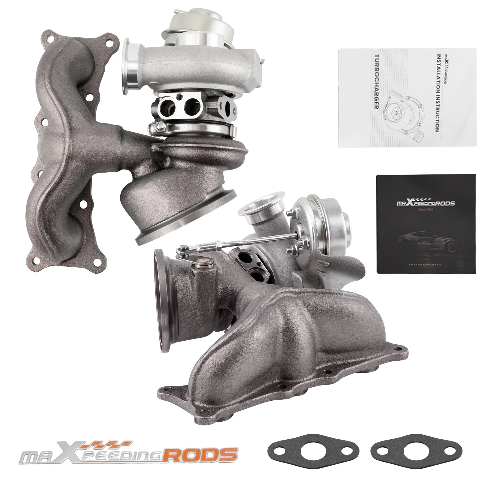 Двойное турбозарядное устройство для колеса BMW N54 3.0L 135i 335i 49131-07031 49131-07040 7583863 49131-07067