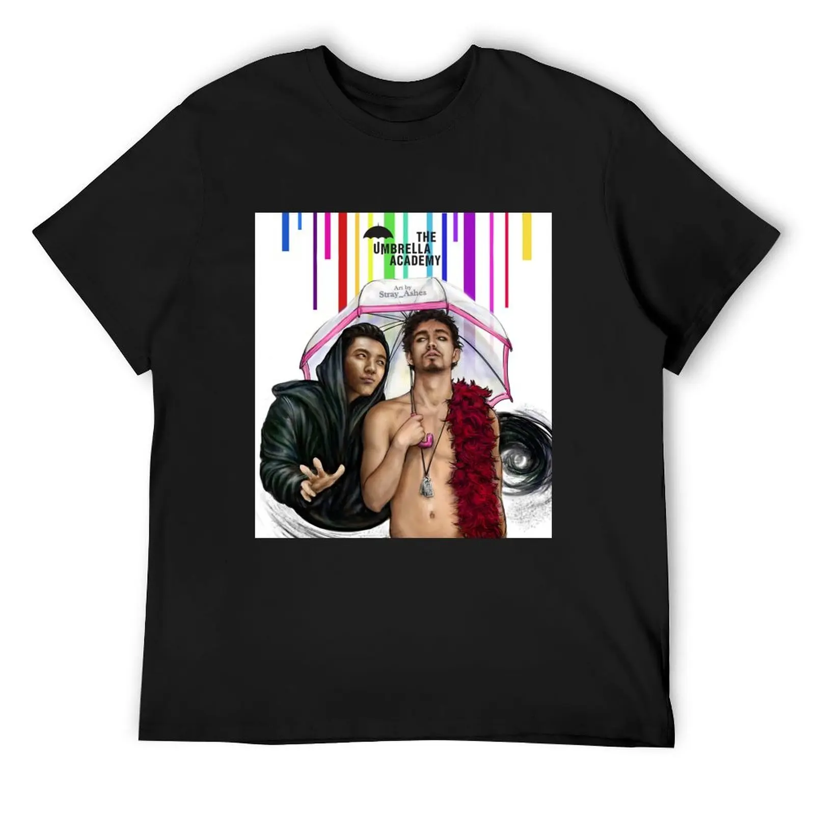 Академия Амбрелла - футболка Клауса и Бен блузка одежда в стиле аниме мужские