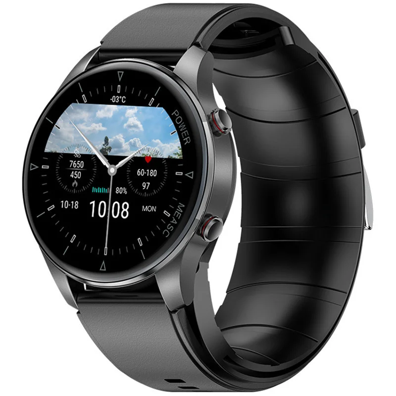 

Xiaomi P50 Smartwatch Air Pump Airbag True Blood Pressure Oxygen Temperature Sphygmomanometer Heart Rate Monitor Smart Watch