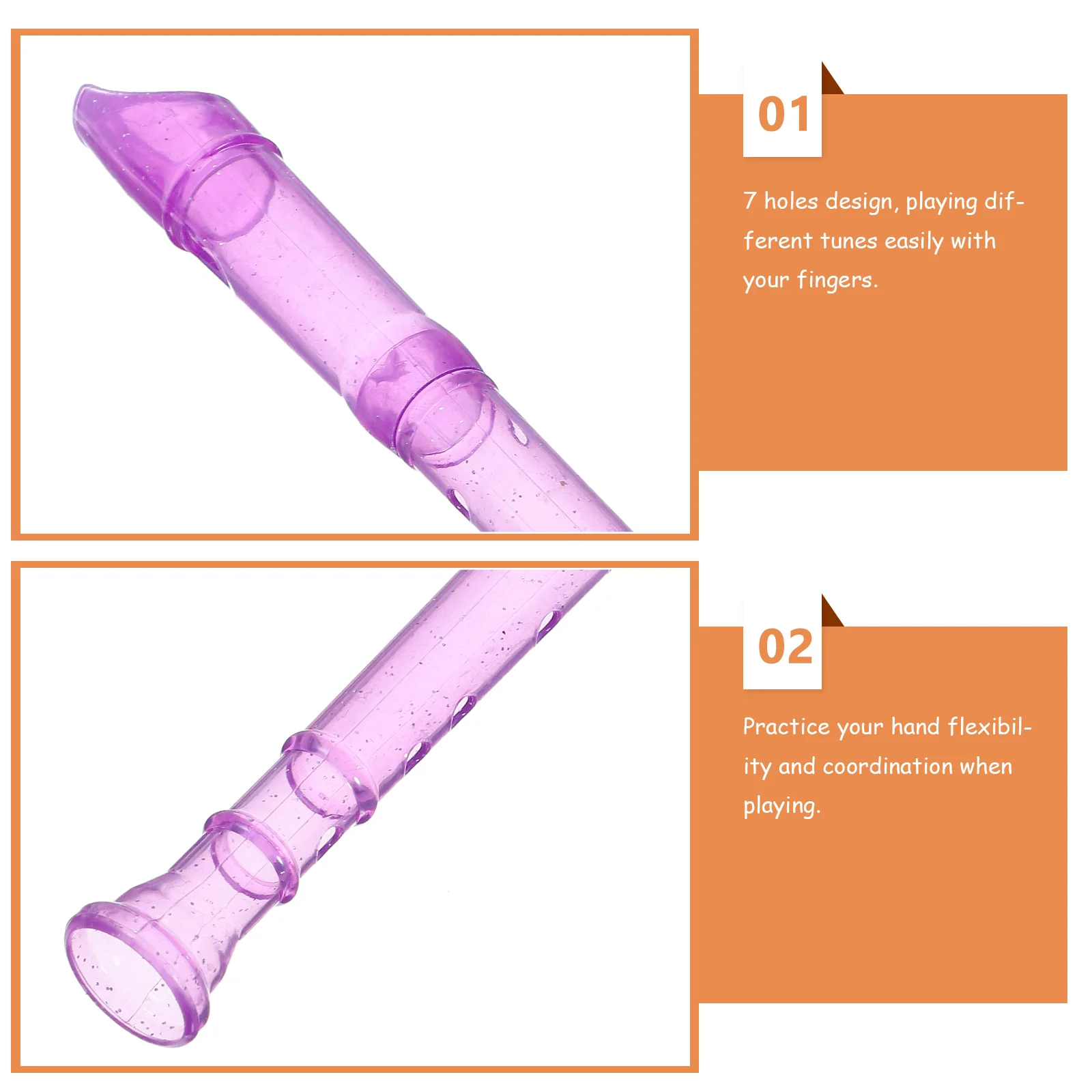 Инструмент для записи сопрано Descant детей высокие частоты кларнет музыкальная