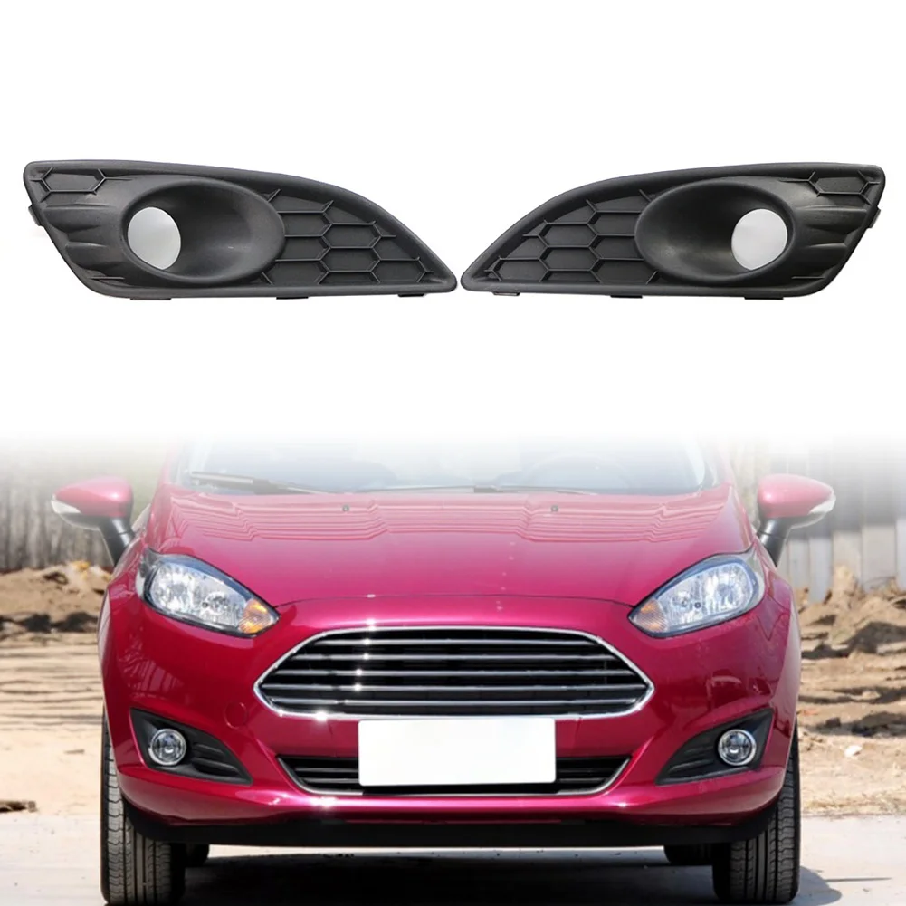 2 шт. решетки переднего бампера автомобиля противотуманные фары замена крышки