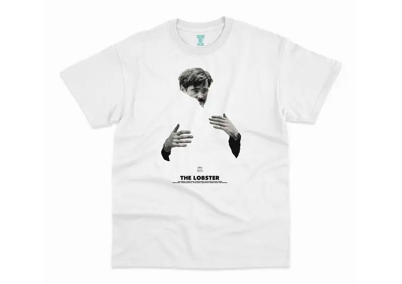 Омар Yorgos Lanthimos Colin Farrell 2015 г. — футболка с ретро-принтом HQ тяжелый унисекс круглым