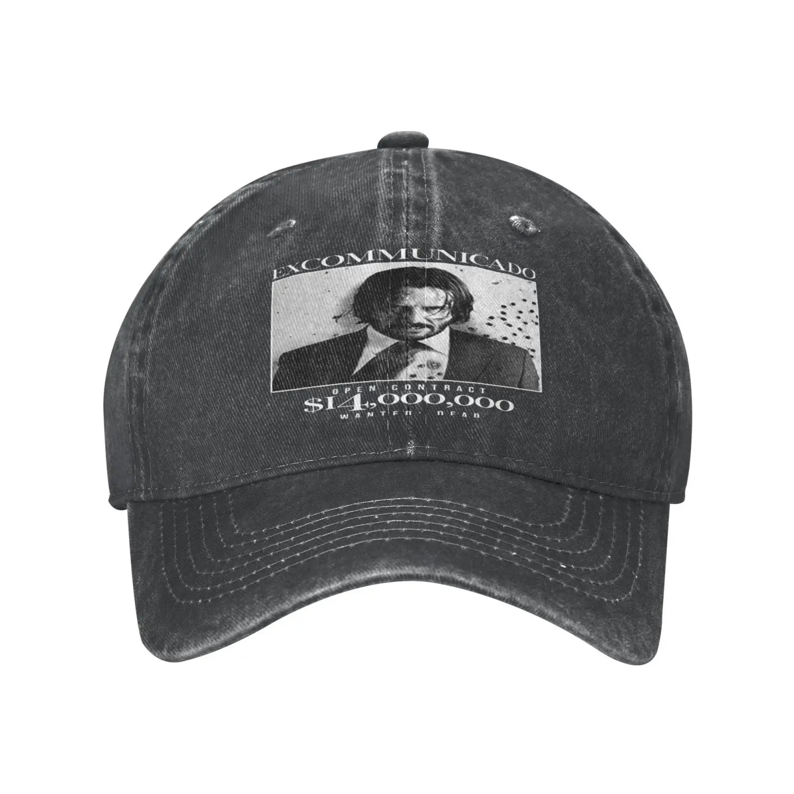 

Открытая Кепка John Wick Baba Yaga Excommunicado, летняя рыболовная Кепка, мужская Кепка, Стильная мужская кепка s _ для женщин и мужчин