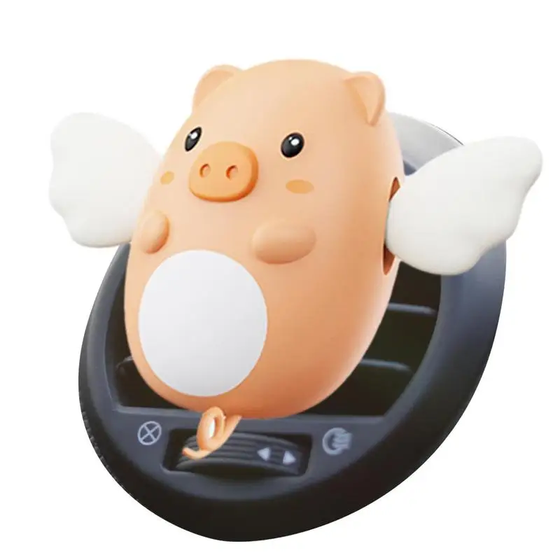 

Pig Car Air Fresheners Lucky Cute Pig Car Vents Ornament Air Conditioner Outlet Clip Car Decorations Stand Interior Accessories