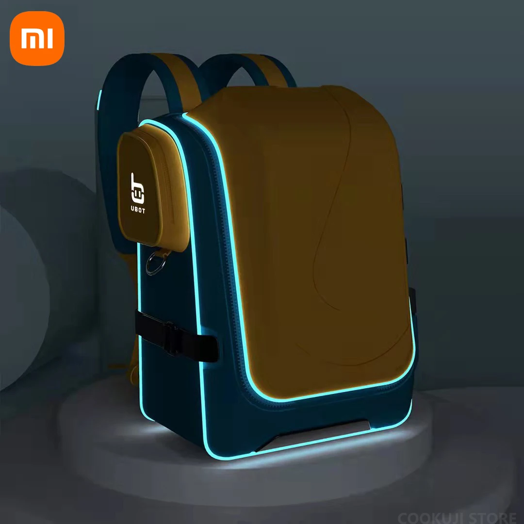 Xiaomi UBOT Creative Decompression Backpack Children School Bags Kids School Backpack Lightweight Waterproof Schoolbags New