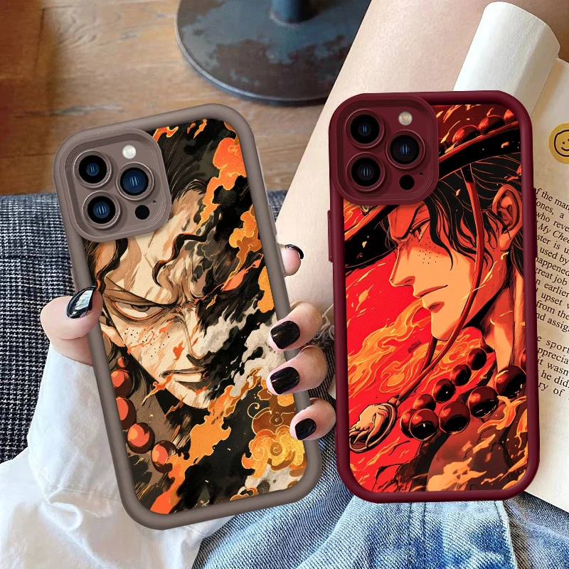 Trend Zoro One Piece Luffys Art Hot для Apple iPhone 16 15 14 13 12 11 XR XS X Pro Max Plus Eye Ladder Чехол телефона Мягкий