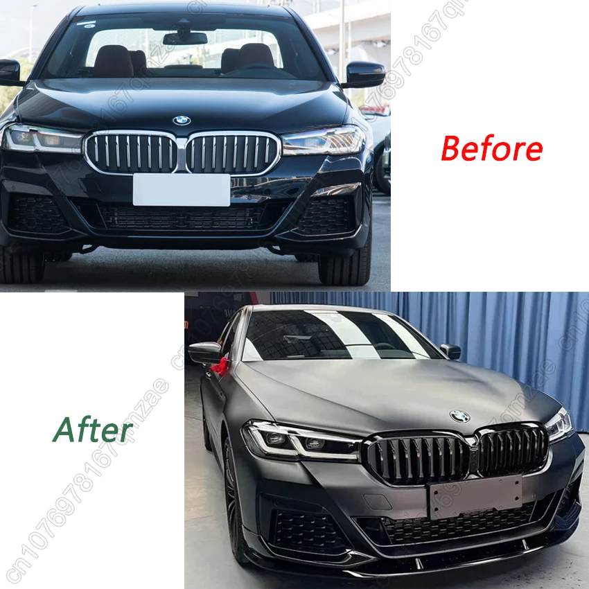 Автомобильный передний бампер спойлер для Bmw 5 серии G30 G31 G38 LCI M 520i 520d 530i 530d M550i 2021-2023