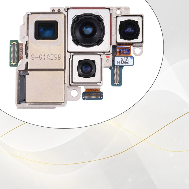 For Samsung Galaxy S21 Ultra 5G SM-G998B Camera Set Telephoto + Depth Wide Rear Main Parts Replacement