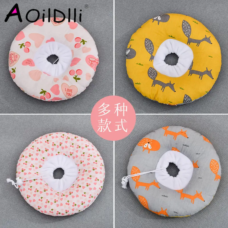 

Ошейник для кошек, регулируемый ошейник из смеси хлопка с принтом Элизабет, для собак и домашних питомцев