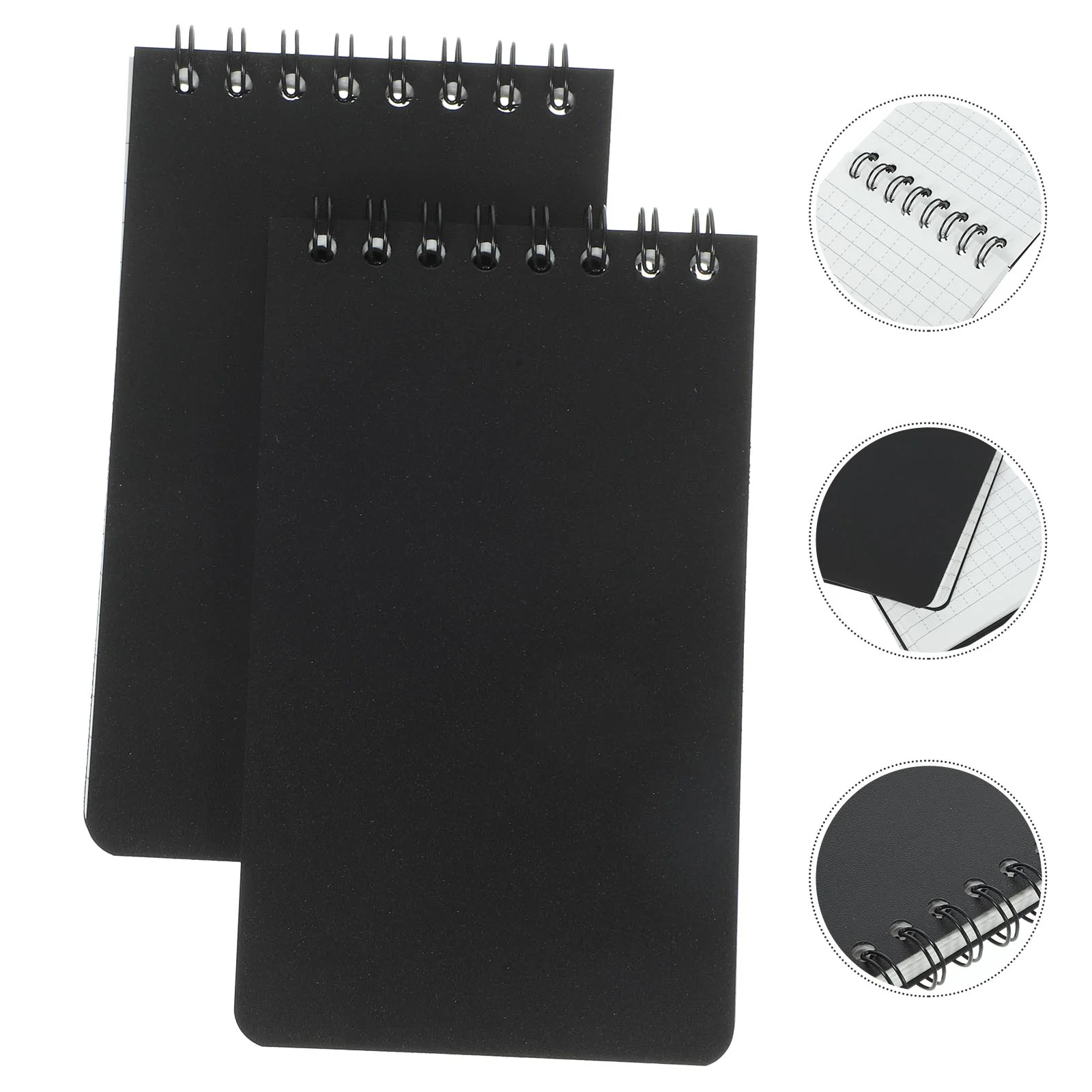 

2 Pcs Mini Notepads Kids Memo Pocket Writing Schedule Child Decorative Planning Grocery Shopping List Multi-function