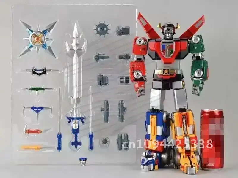 В наличии Transformed Toys Metal Club MuscleBear Voltron Beastmaster Gold Коллекция игрушек в подарок