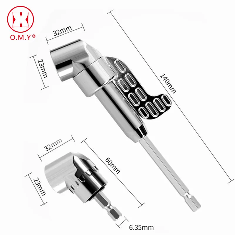 

Регулируемый 360-градусный правый угол отвертки OMY, набор отверток, держатель, поворотные сопла, ручные инструменты 105, портативная Магнитная ...