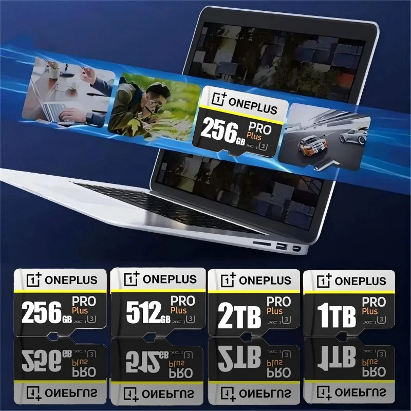 Фото Высокоскоростная карта памяти OnePlus Micro TF SD 2 ТБ, мини-карта памяти 1 ТБ, 512 ГБ, 128 ГБ, реальная емкость, для Nintendo Switch, Xbox №2