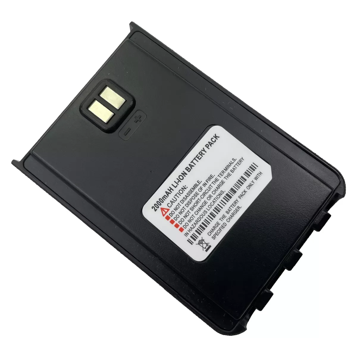 Walkie Talkie Li-ion Battery Pack 2000mAh for Radtel RT-490 Two Way Ham Radio