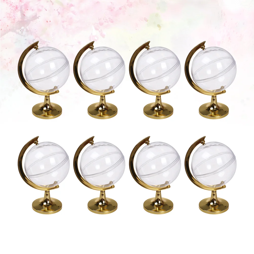 

Candy Globe Container Treat Boxes Dispenser Tiny Or Trick Box Decorative Gift Holiday Containers Christmas Favors Wedding Globes