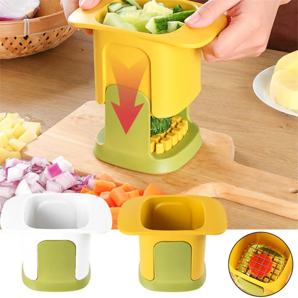 

Removable Carrot Ham Slicer Stainless Steel Vegetable Slicer Large Capacity Household Onion Dicing Artifact Vegetable Dicer