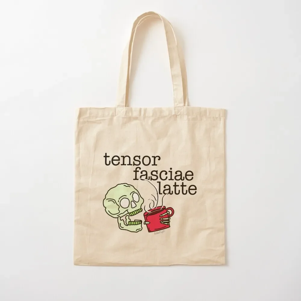 Tensor Fasciae Latte Tote Bag сумка-шоппер женские холщовые сумки-тоут мужские многоразовые