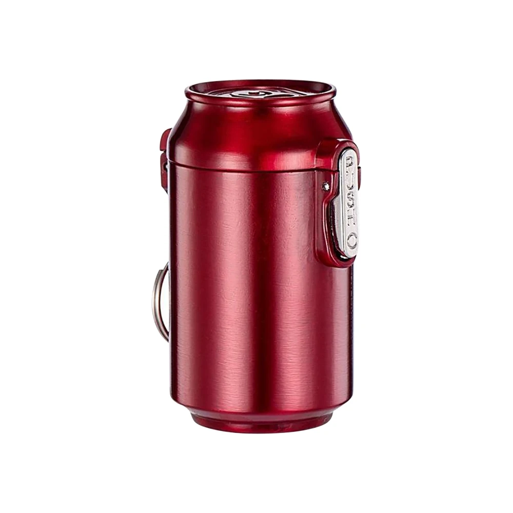 Пепельница в форме банка для напитков портативная металлическая пепельница с