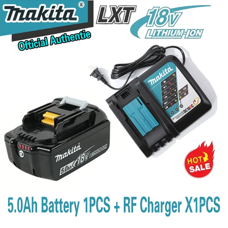 100% original Makita 18V 6.0Ah Rechargeable Battery For BL1830 BL1830B BL1840 BL1840B BL1850 BL1850B Power Tools