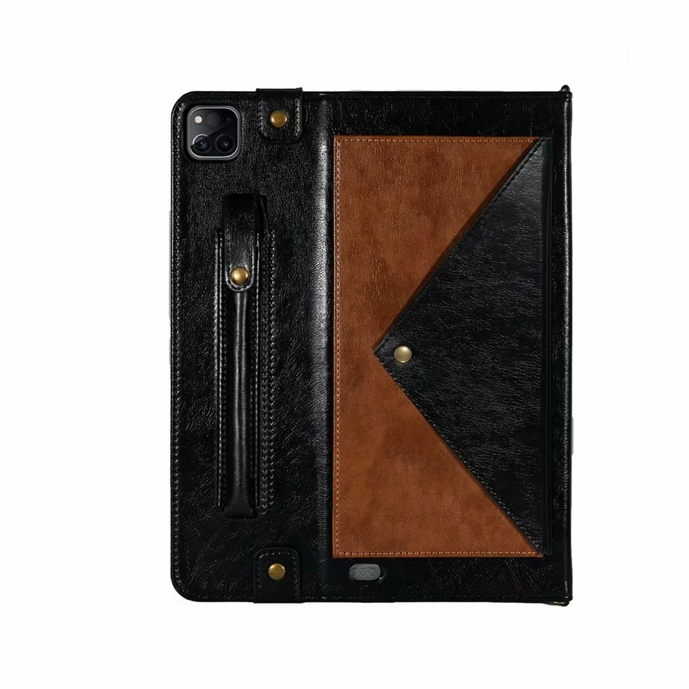 

For Apple iPad Pro 11" 12.9" 2018/2020/2021 PU Leather Fashion Tablet Protection Case for iPad Air 4 10.9" Cover