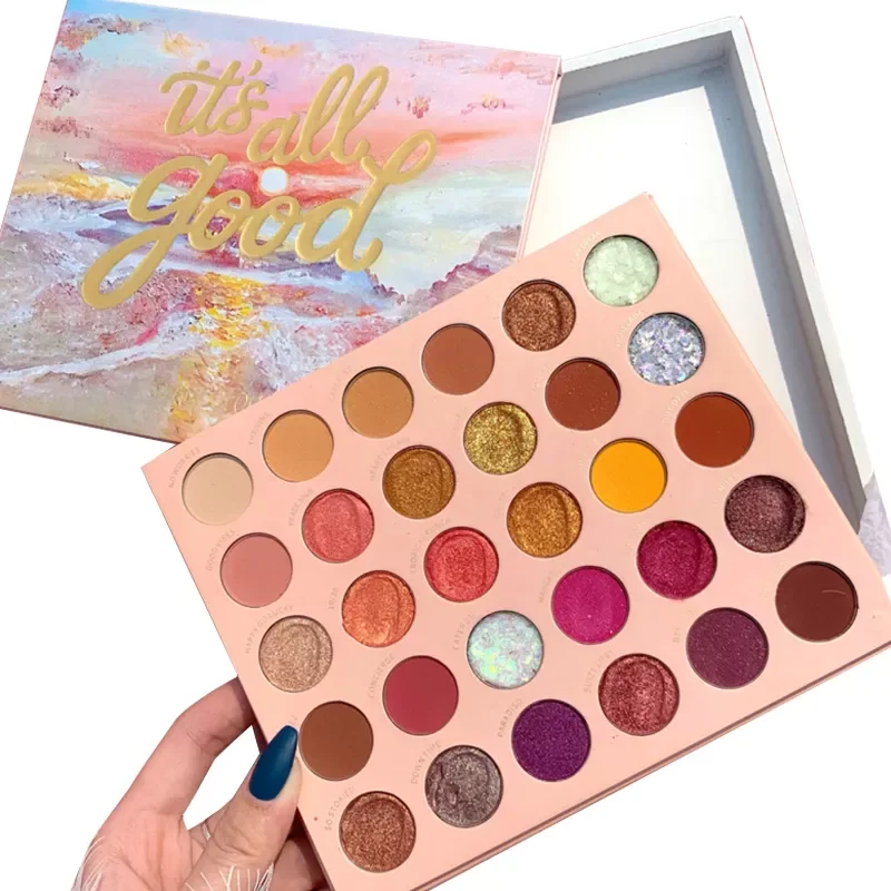 

NEW2023 30-Color Professional Matte Eye Shadow Shimmer Makeup Make Up Eye Shadow Palette Pigment Eye Shadow Board Female Makeup