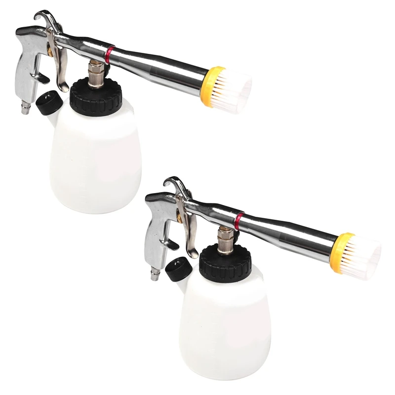 

2X Portable Cleaning Tool Air Car Cleaning Tool High Pressure Car Washer Foam Cleaning Tool Sprinkler Watering Nozzle