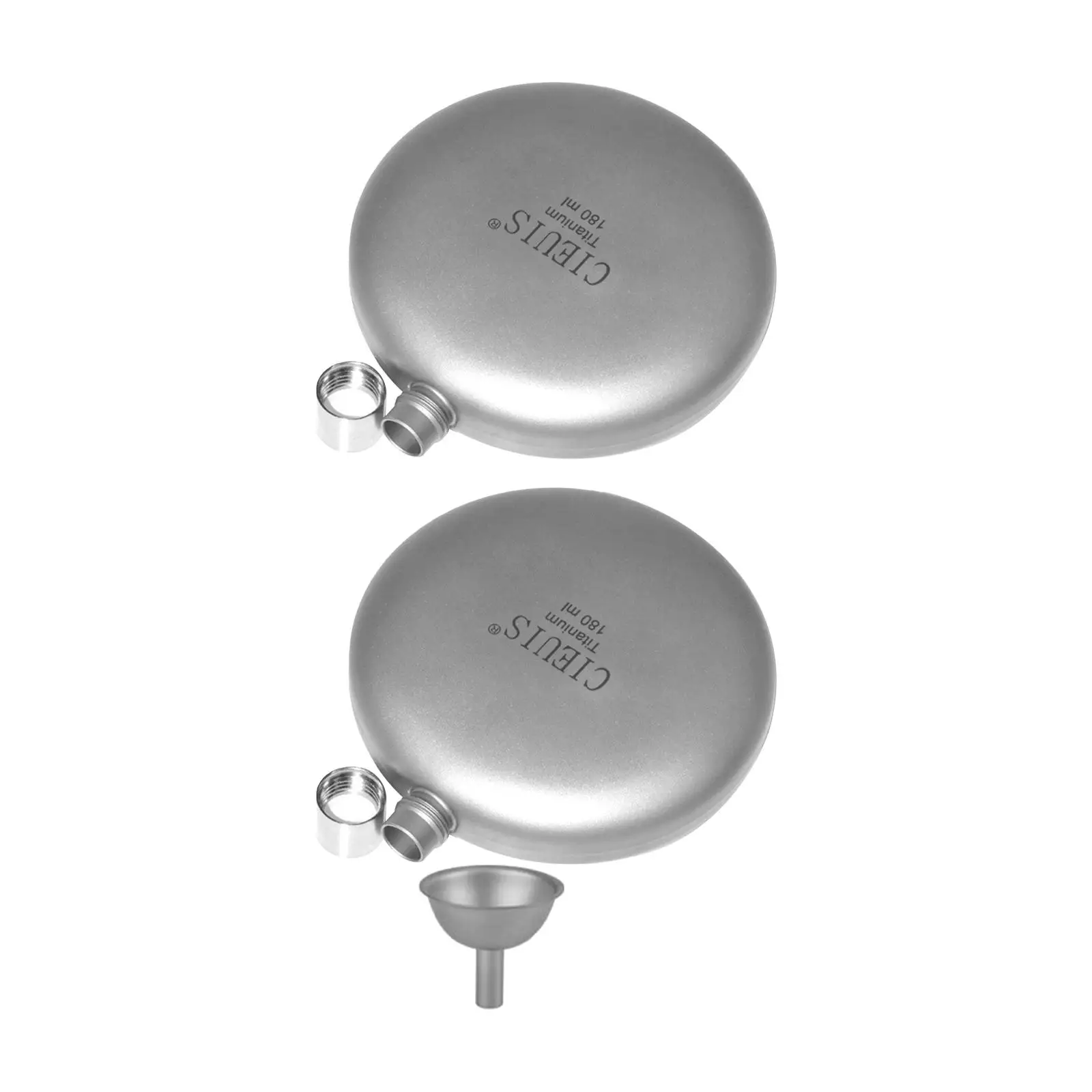 

Титановая портативная мини-чашка для напитков объемом 180 мл, бутылка для напитков для пеших прогулок