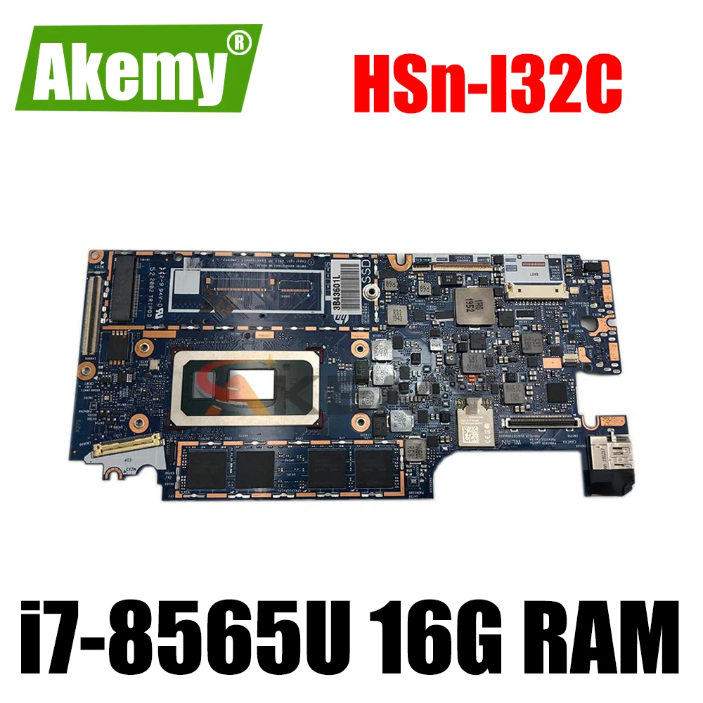

Original For HP Elite Dragonfly HSn-I32C Laptop Motherboard 6050A3074401-MB-A02 L74111-001 With i7-8565U 16GB RAM 100% Tested