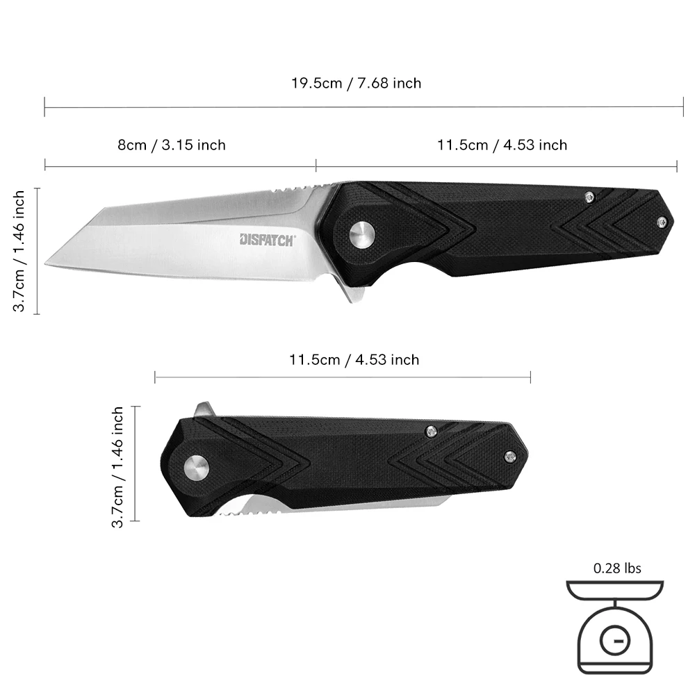 Складной карманный нож с 8Cr из нержавеющей стали шлифовальное лезвие Ручка G10 для