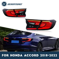 hcmotionz led taillights assembly for honda accord 2018 2022 drl car accessories rear lamps
